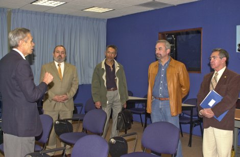 Visita Del Director De La Facultad De Ingenieria De La Unam A La